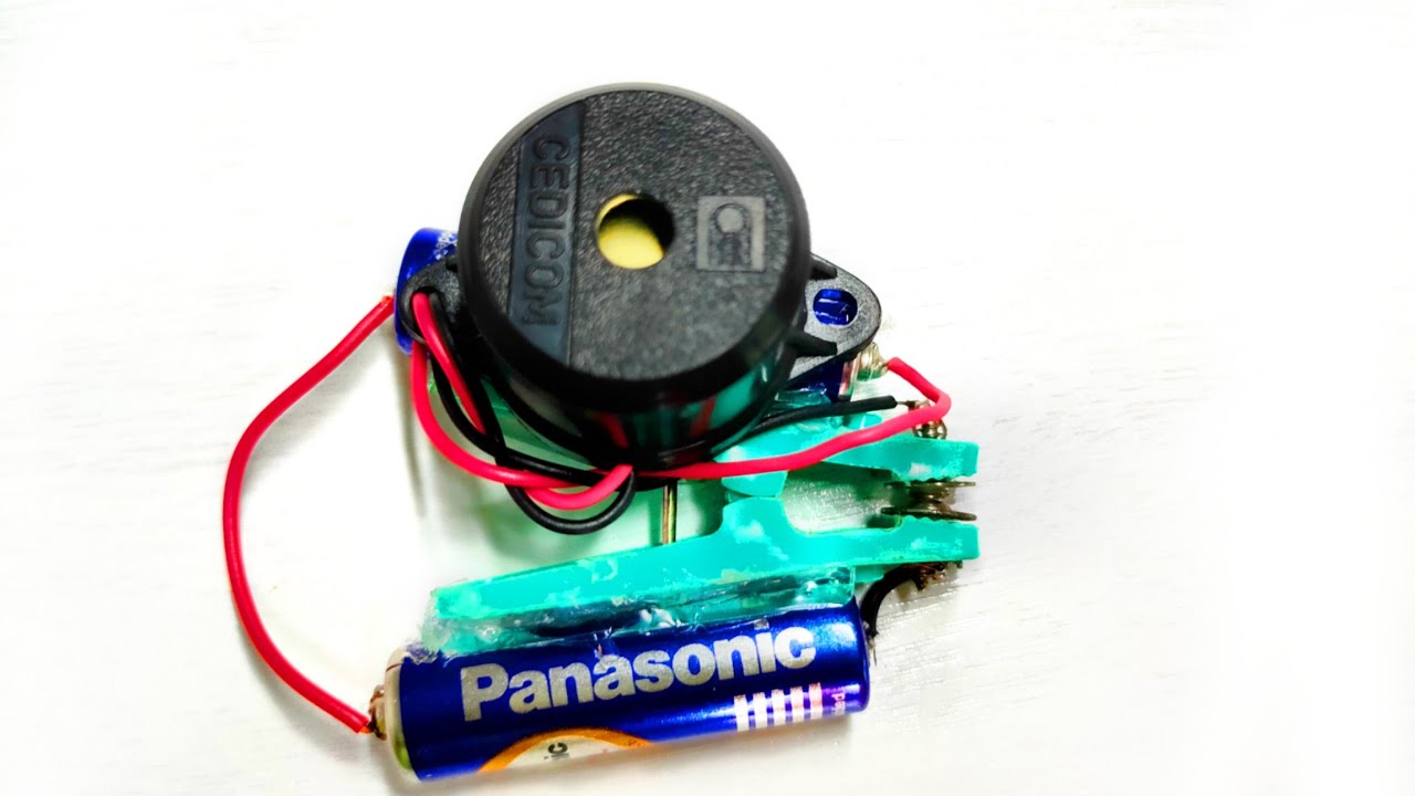 How to make simple door alarm | DIY | - YouTube