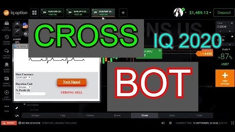 1 minute strategy - Iq Option Robot cross signal  best high signal accuracy -  iq option strategy