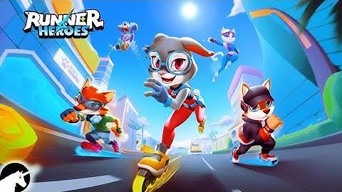 Runner Heroes - Gameplay Android/iOS | Super cool running game |