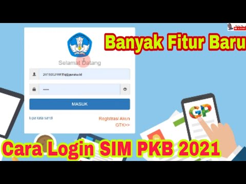 Cara Login SIM PKB 2021 di gtk.belajar.kemdikbud.go.id