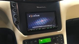 Maserati GranTurismo Kenwood Aftermarket Navigation Custom Install