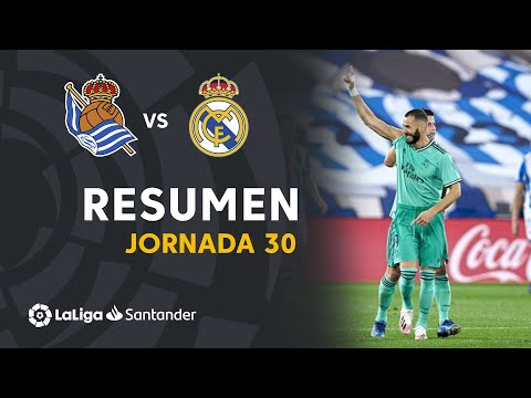 Resumen de Real Sociedad vs Real Madrid (1-2)