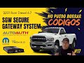 #17 Primezone | 2021 Ram 3500 Diesel | No puedo borrar P2701 por Secure Gateway System SGW bloqueado