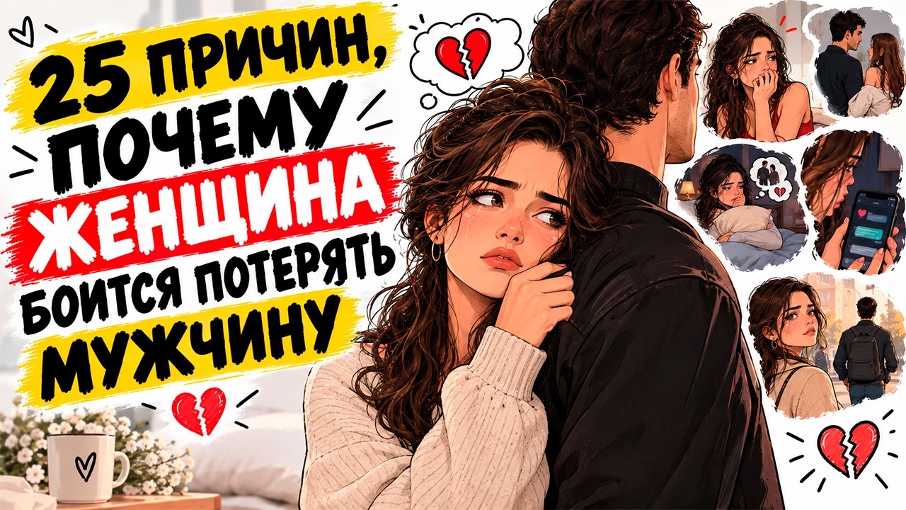 Почему женщина боится потерять мужчину: 25 причин — Transcript