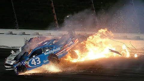 NASCAR Crash Compilation ~ Chalk Outline