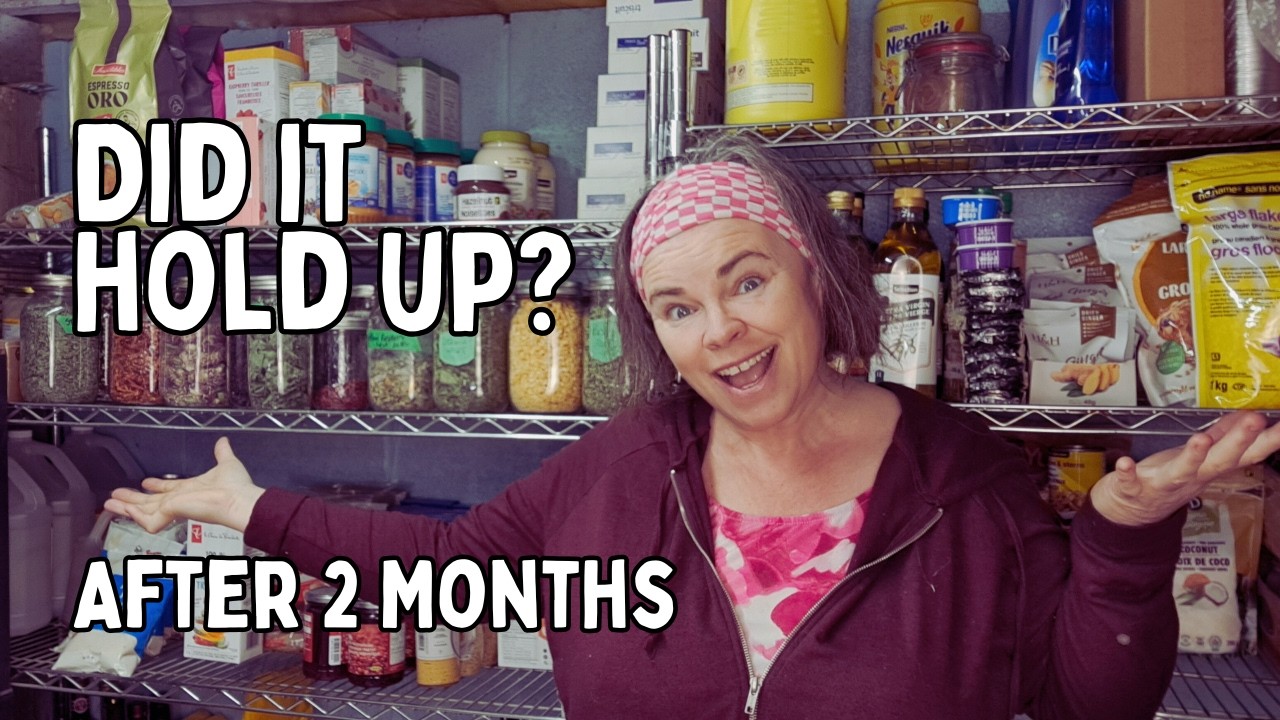 PANTRY CHALLENGE Update An honest pantry tour WHATS LEFT after 2 months