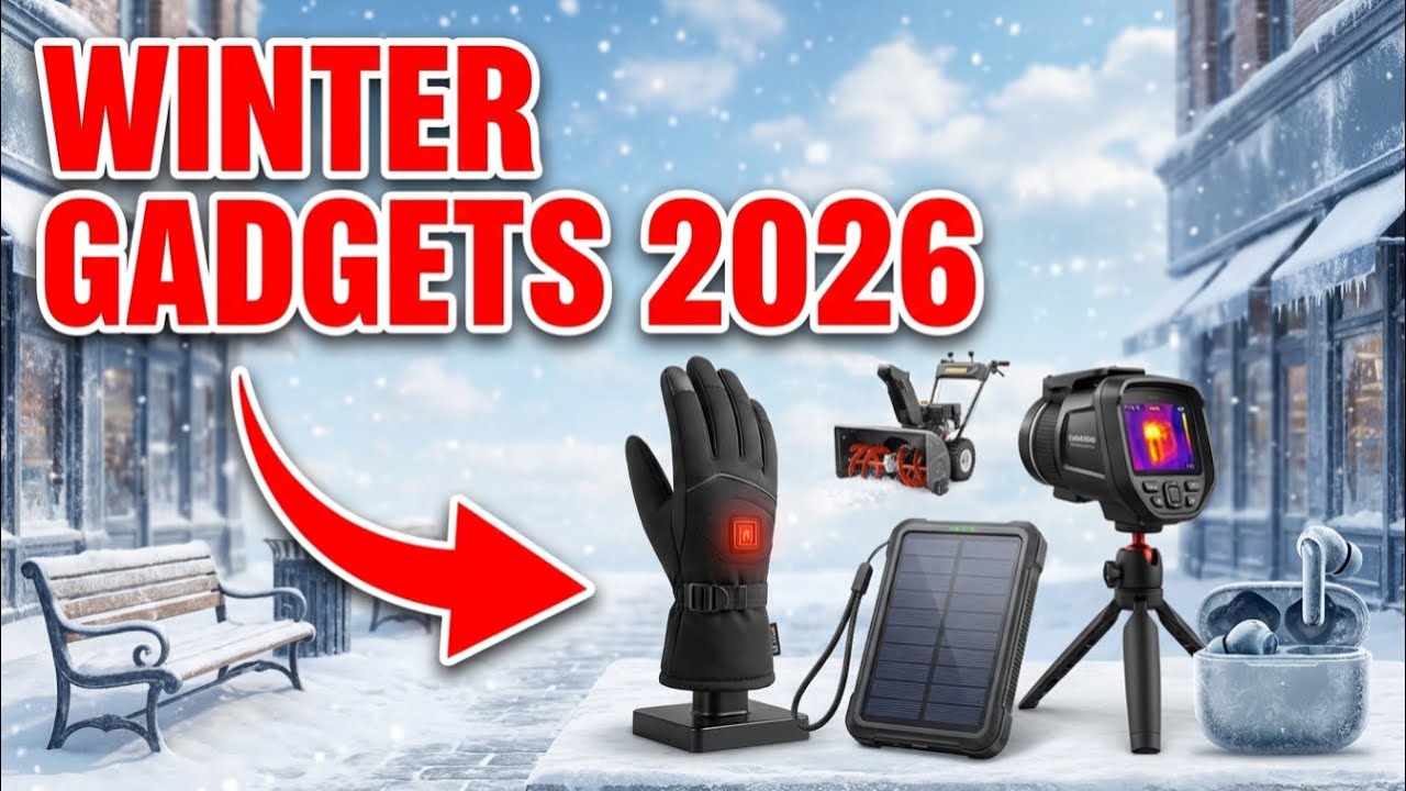 Cool Winter Must-Have Gadgets 2026| That Actually Work
