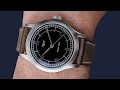 This Mechanical Watch Beats Once Per Second | Monochrome Montre de Souscription Seconde Morte