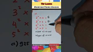 Tes IQ Dan Logika | Banyak Yang Gagal #belajarmatematika #teslogika