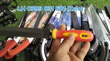 Cưa nhật, kéo kapusi cắt tỉa cành hàng fapan, bơm xe đạp chân mini #giớithiệu #bomxe