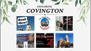 The Clock Tower Escape Room | Exploring Covington| Mystic Falls