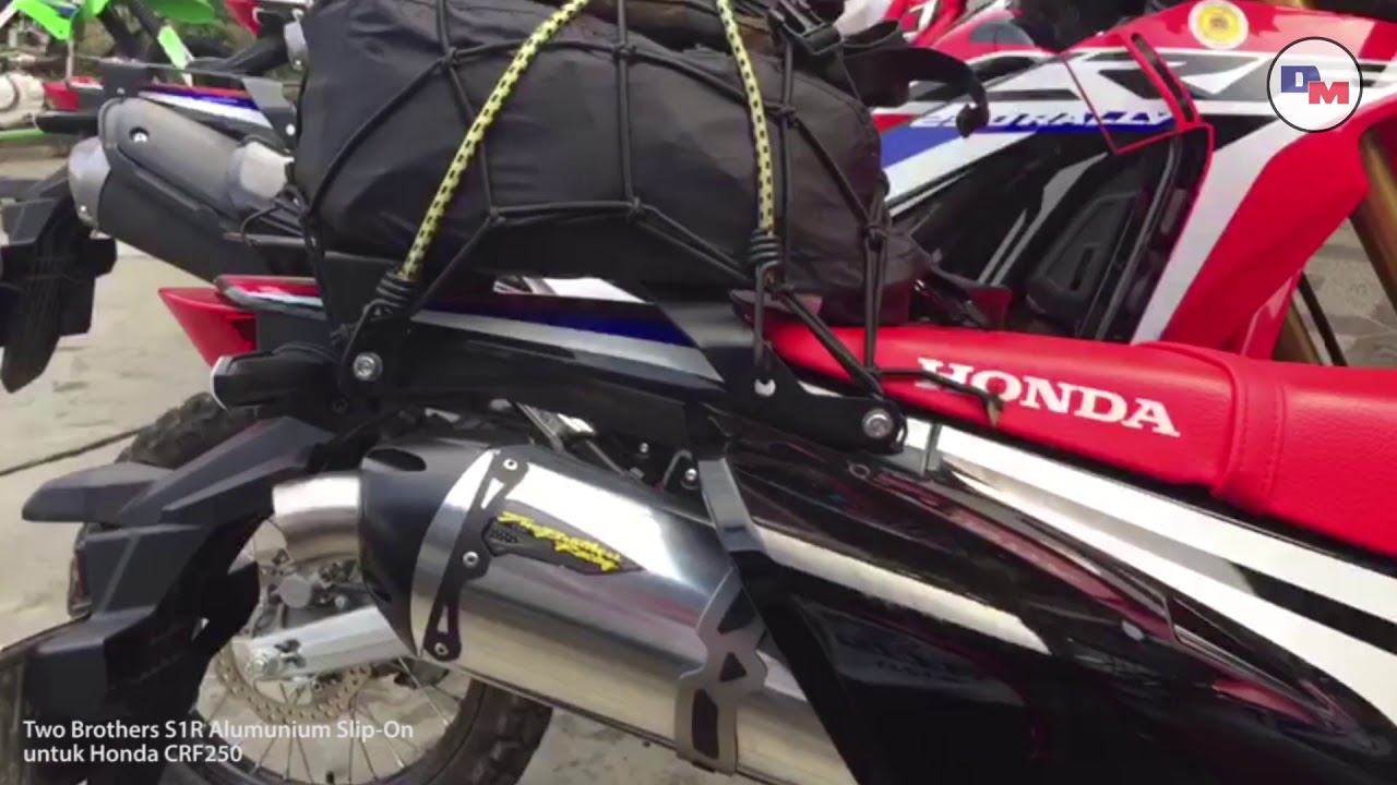 Knalpot Honda Crf250l Rally Twobros Youtube