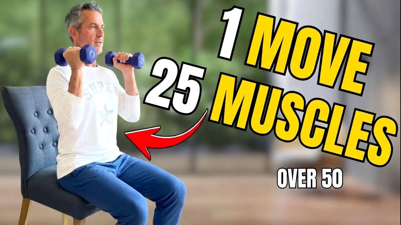 ONE Dumbbell Exercise That Trains 25+ Muscles (Safe & Powerful After 50)