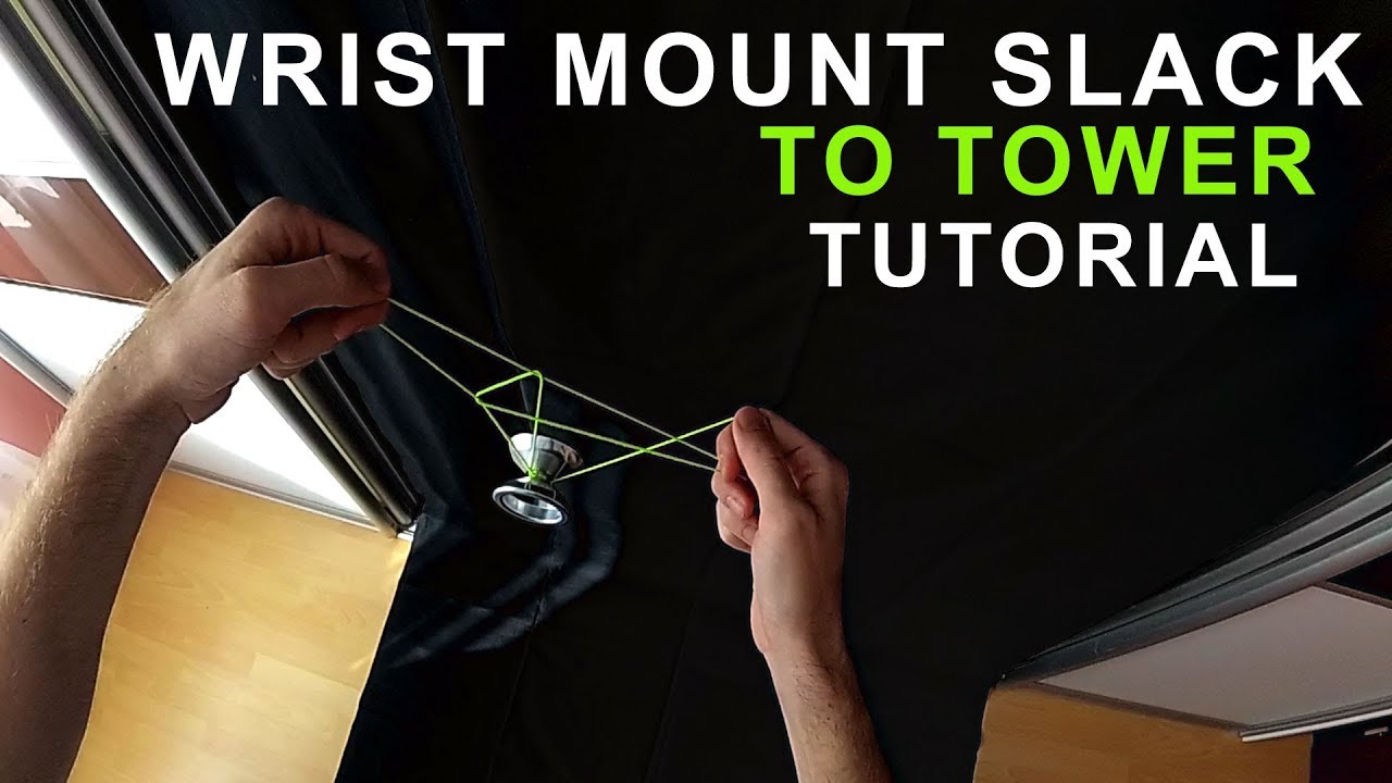 Wrist mount slack to tower yoyo trick tutorial YouTube