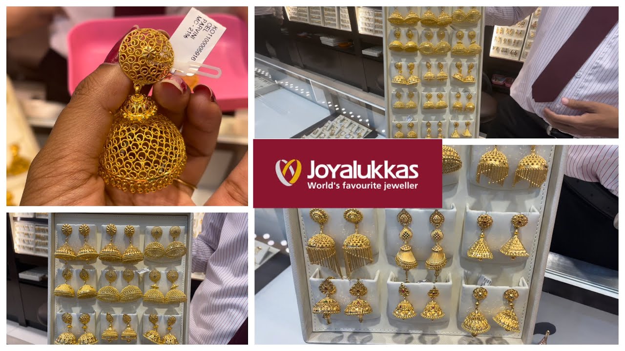 Joyalukkas Leaf Drop Yellow Gold 22kt Stud Earring Price in India - Buy  Joyalukkas Leaf Drop Yellow Gold 22kt Stud Earring online at Flipkart.com