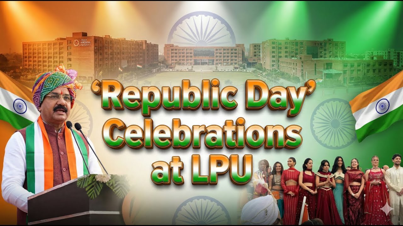 Inspiring Republic Day Speech by Dr. Ashok Kumar Mittal at LPU 🇮🇳 | India 