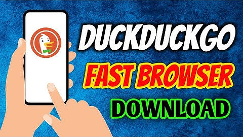 How To Download & Install DuckDuckGo Private Web Browser App In Android/IOS