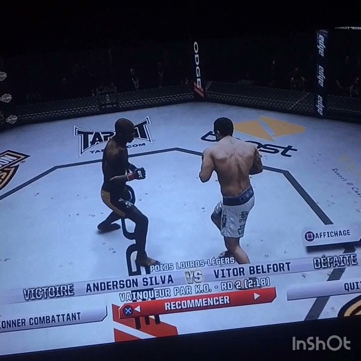 Anderson Silva KO Vitor Belfort UFC Undisputed 3