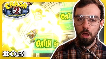 "HAHA FIRST TR-" - Crash Bandicoot 2 - Cortex Strikes Back (Part 3) | Brovail Plays