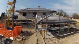 Costruzione Casa In Legno - Tirolhaus.wmv