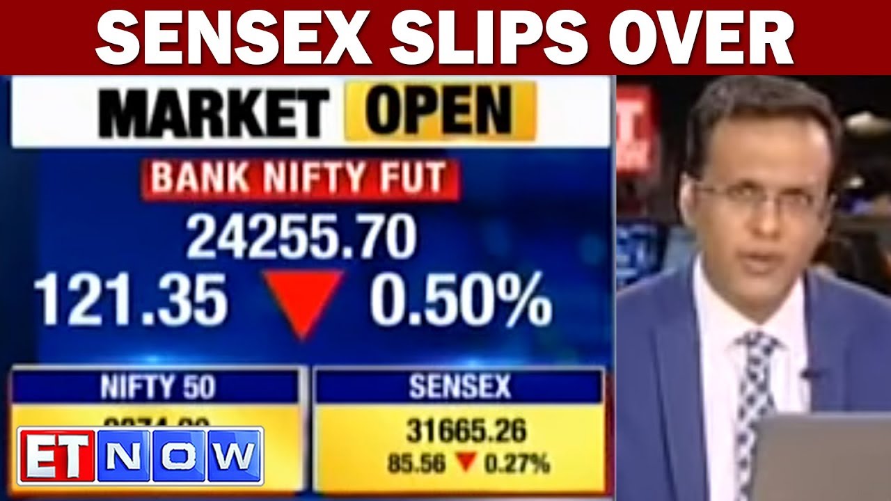 Sensex Slips Over 100 Pts; Nifty Below 9900; NTPC Cracks 4%
