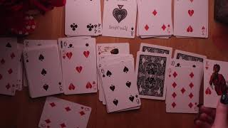 No Talking ASMR Playing Solitaire with The Weeknd Playing cards