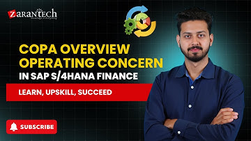 COPA Overview Operating Concern in SAP S/4HANA Finance | ZaranTech