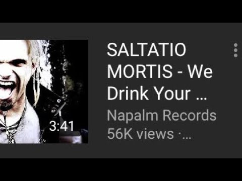 Saltatio Mortis ~ We Drink Your Blood (Cover) (Reaction/Review)