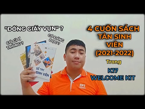 Review Nhanh 4 Cuốn Sách Tân Sinh Viên Trong K17 WELCOME KIT của Đại Học FPT TP.HCM - youtube