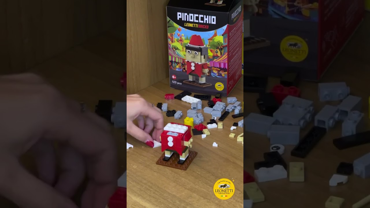 1292 pezzi Set di blocchi da costruzione natalizi, include