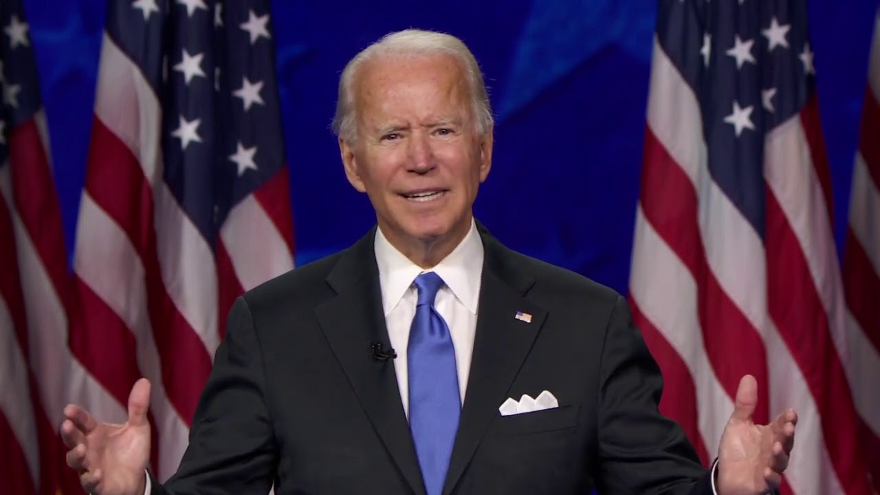 Joe Biden's Democratic National Convention Acceptance Speech - YouTube