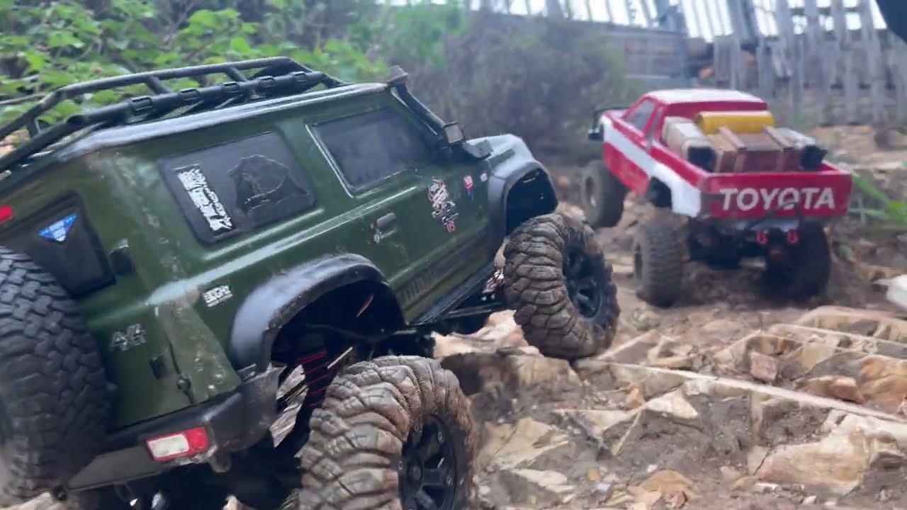 Broken Control Arm for TOYOTA in the woods !!!