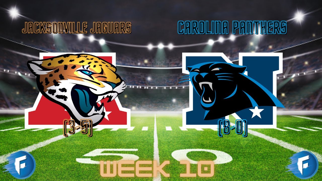 Carolina Panthers Final Season Week 10 Jaguars vs. Panthers (80