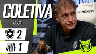 COLETIVA CUCA | AO VIVO | Botafogo x Santos - Brasileirão 2026