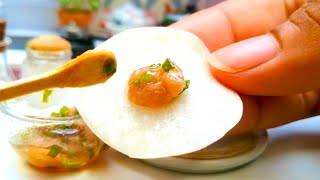 Miniature Cooking How To Make Gyoza Japanese Recipe Street Food Mini Food Cooking Mini Food Cooking
