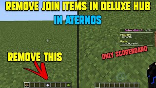 How To Remove Join Items Book,Nether Star And Green Dye In Deluxe Hub In Hindi | Remove Join Items screenshot 2