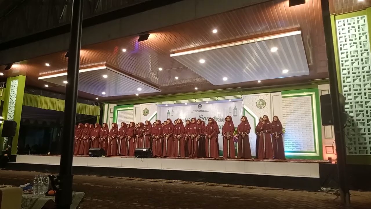 Tampilan santri PP Mojosari Nganjuk Kelas 7f 