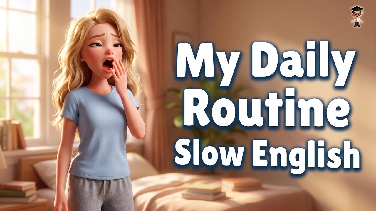 My Daily Routine in English 🌅 Listen & Learn Real Vocabulary | English Podcast