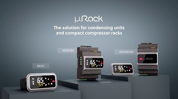 µRack, the solution for condensing units and compact compressor racks