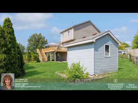 3313 Walnut Lane, McHenry, IL home video tour
