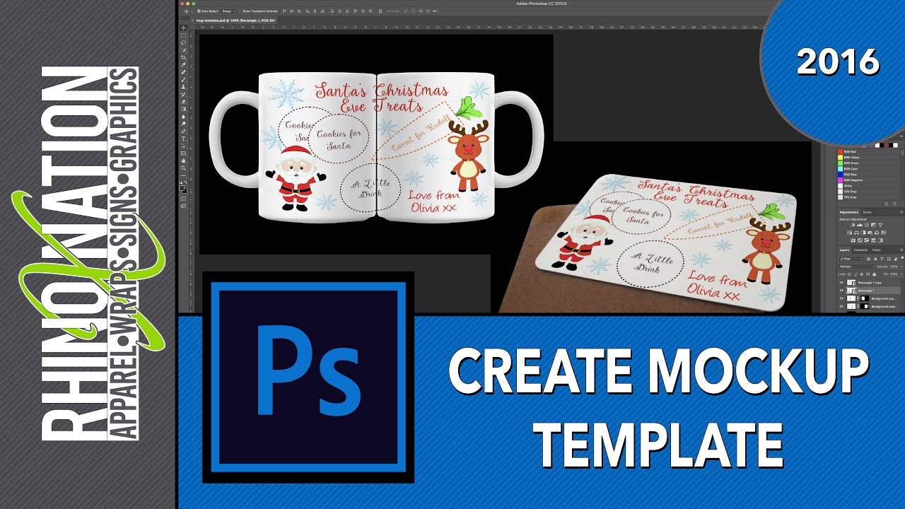 Download Creating Mockup Templates in Photoshop - YouTube