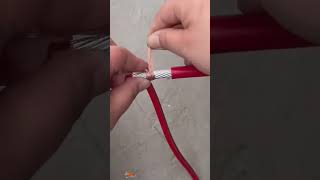 Cable branch line coiling process