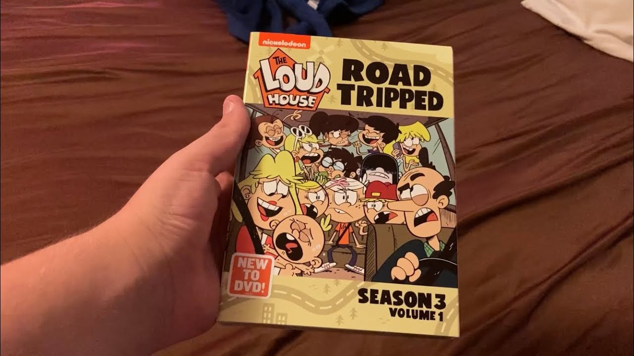 The Loud House: Road Tripped! (Season 3, Volume 1) DVD Unboxing and Review