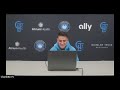 Ashley Westwood Press Conference | Toronto FC vs Charlotte FC