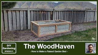 How to make a DIY raised garden bed  DIY Gardening Episode 01