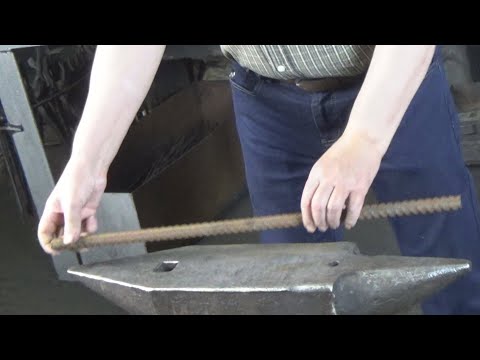Видео: 107 Почти древний клинок из арматуры