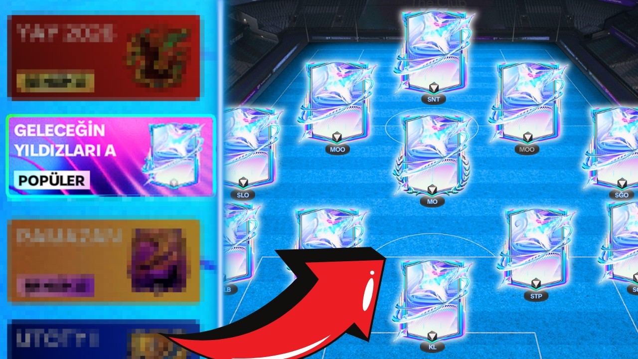 GENÇ YILDIZLAR PAKETLERİNDEN ÇIKANLARLA KADRO KURDUM! 117 Gen Çıktı FC Mobile 26