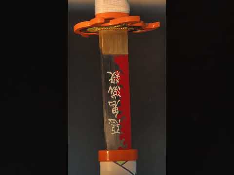 Give this blade a name！#demonslayer #nichirinblade #katana #anime #unboxing #cosplay
