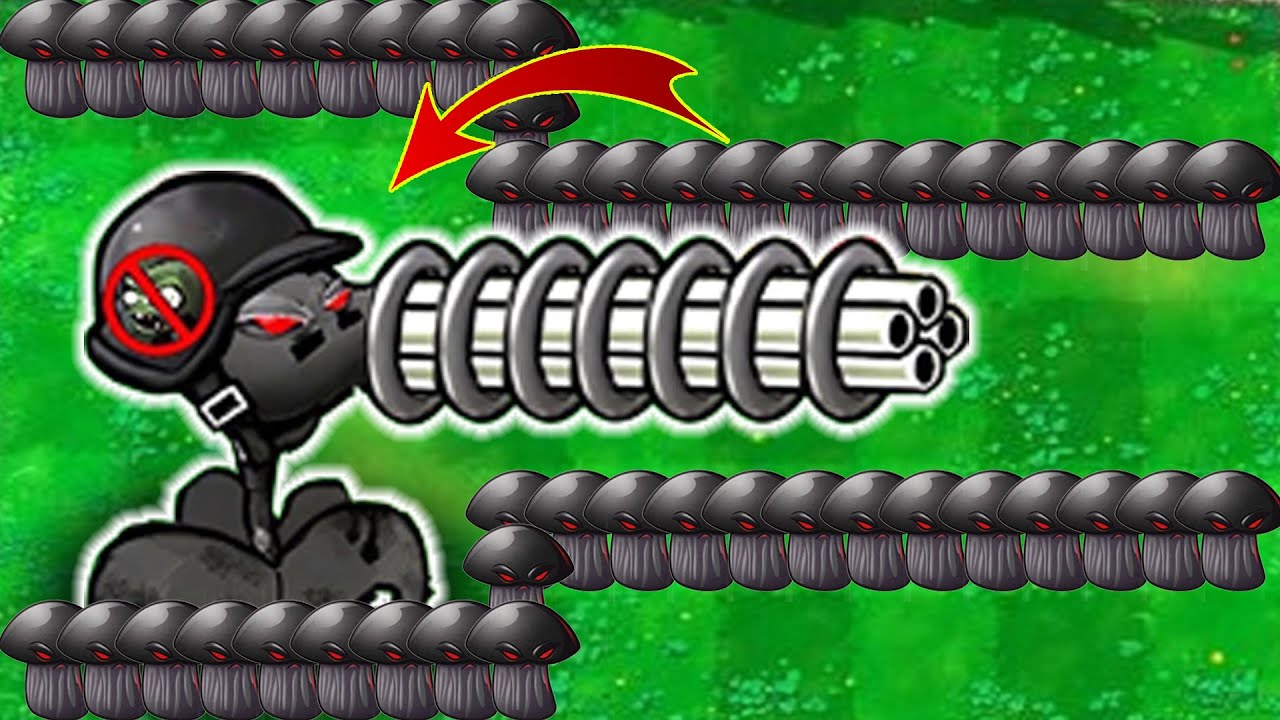1 Doom Gatling Pea vs 999 Doom Shroom vs Zomboss Gargantuar - Plants vs ...