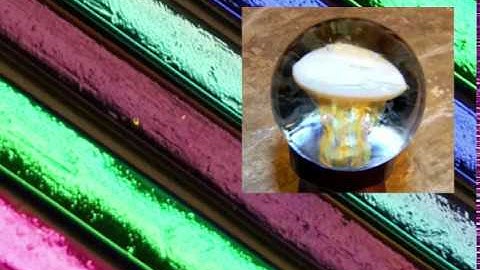 Make a Dichroic Glass Strip with Dark Background - Mini Instructional Video - Shawn Tucker